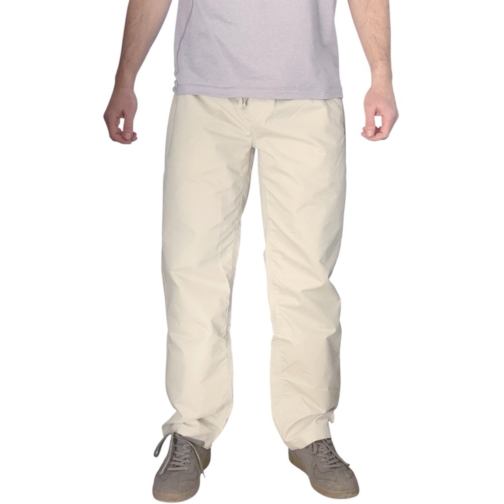 Katin Surfside Relaxed Fit Straight Leg Pant Men’s Size Small Cream NWOT